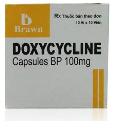 Doxycycline 100mg Brawn (H/100v)