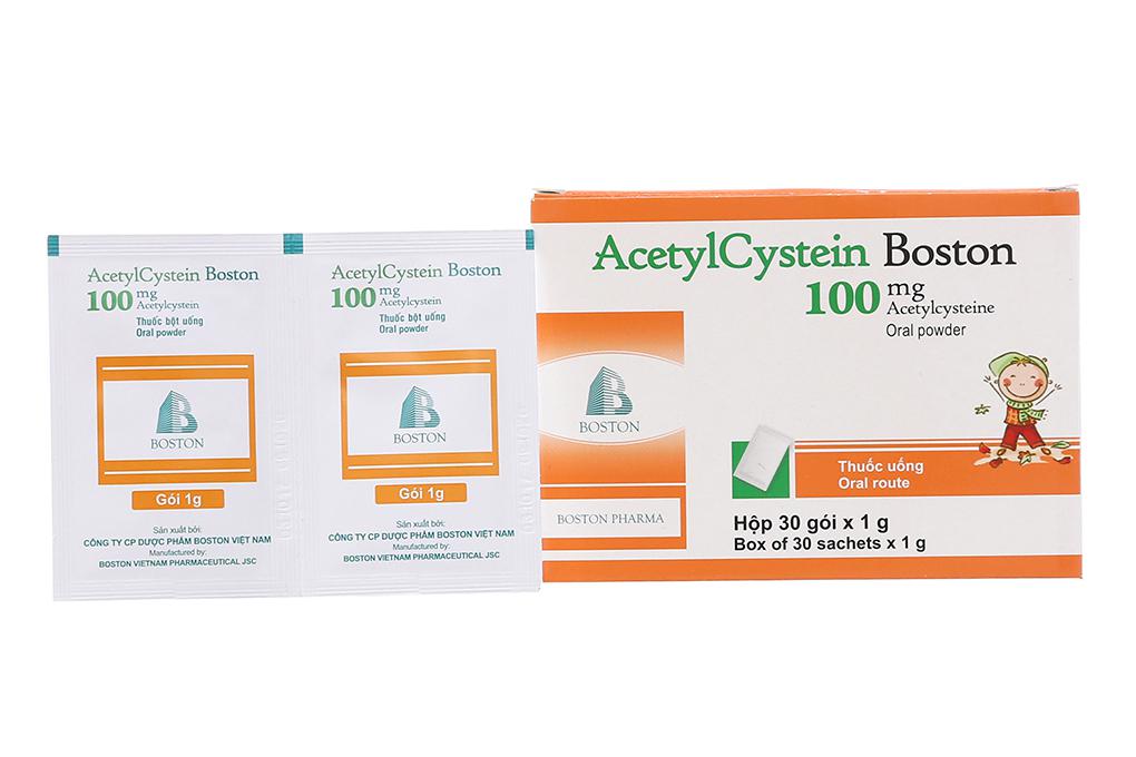 Acetylcystein 100mg Boston (H/30g)