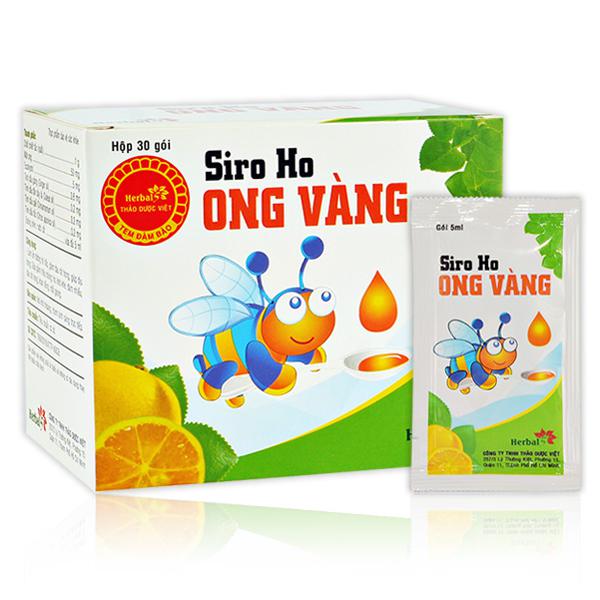 Siro Ho Ong Vàng Herbal 5 (H/30g/5ml)