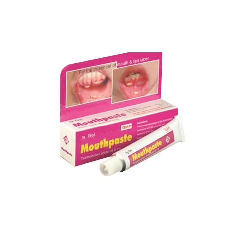 Mouthpaste (Triamcinolon Acetonid) 5mg Medipharco (Tuýp/5gr)