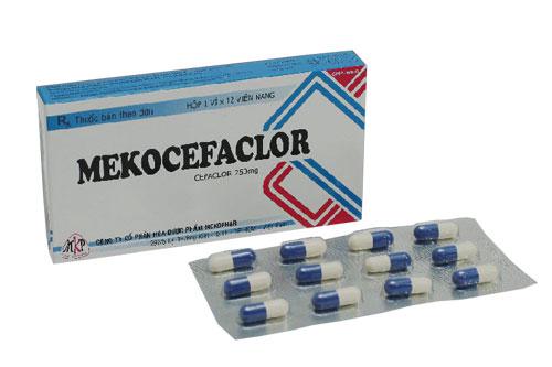 Mekocefaclor (Cefaclor) 250mg Mekophar (H/12v)