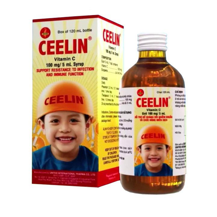 Ceelin (Vitamin C) 100mg/5ml United (C/120ml)