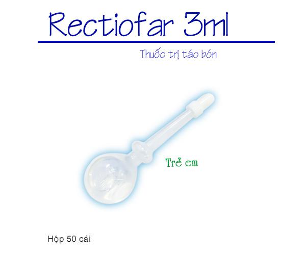 Rectiofar 3ml Pharmedic (H/50túi)