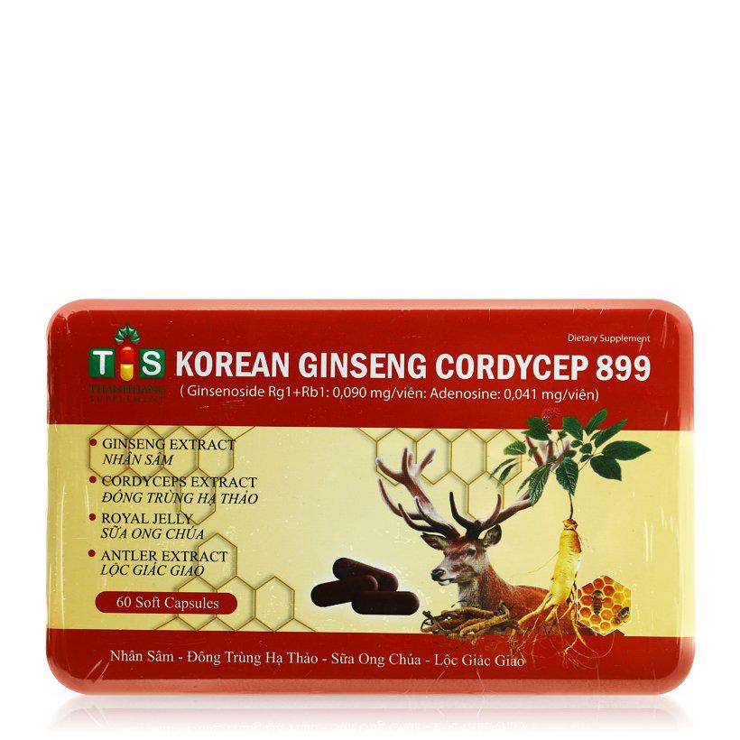 Korean Ginseng Cordycept 899 (H/60v)