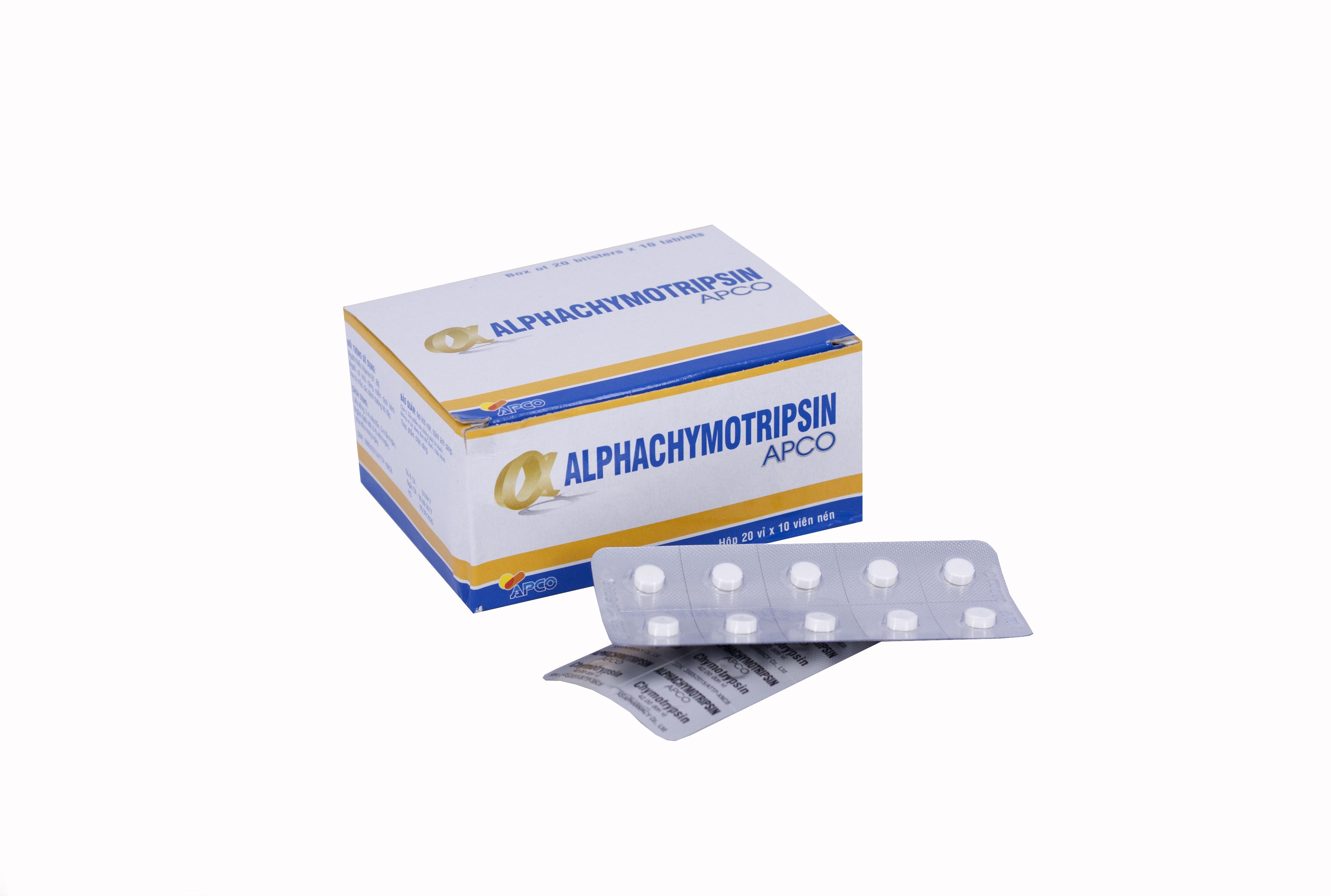 Alphachymotrypsin Apco (H/200v)