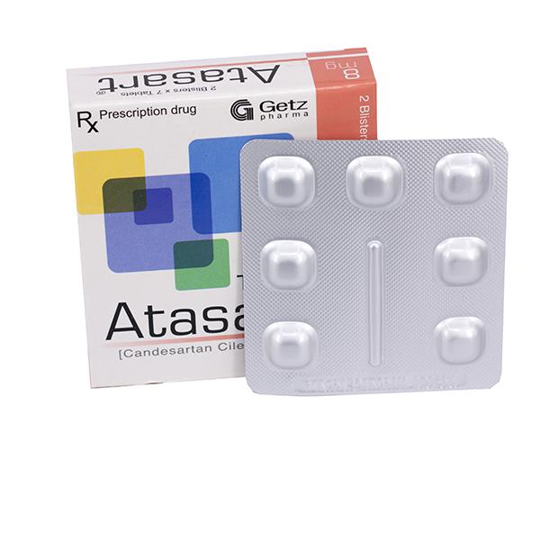 Atasart 8mg (Candesartan) Getz (H/14v)