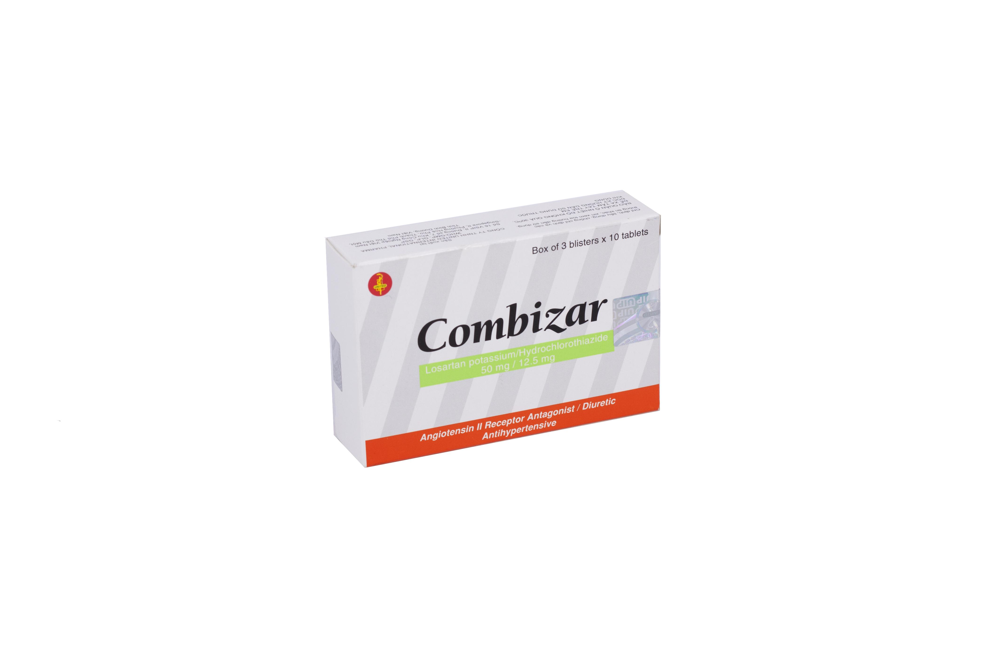 Combizar 50mg/12.5mg (Losartan) United pharma (h/30v)