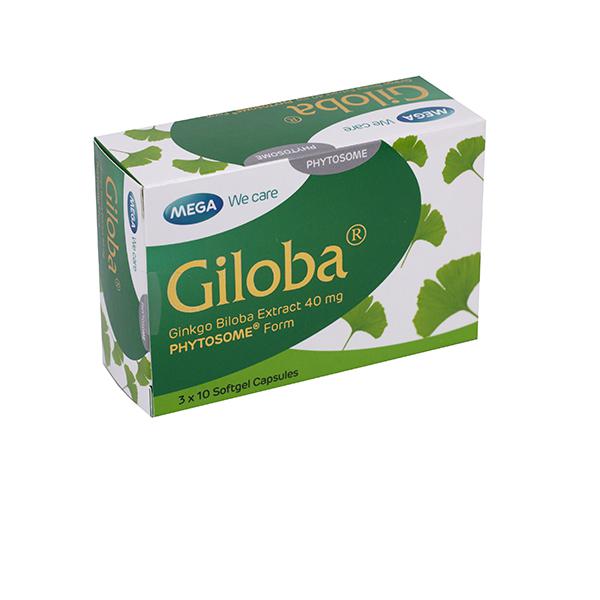 Giloba 40mg (Ginkgo Biloba) Mega (H/30v)