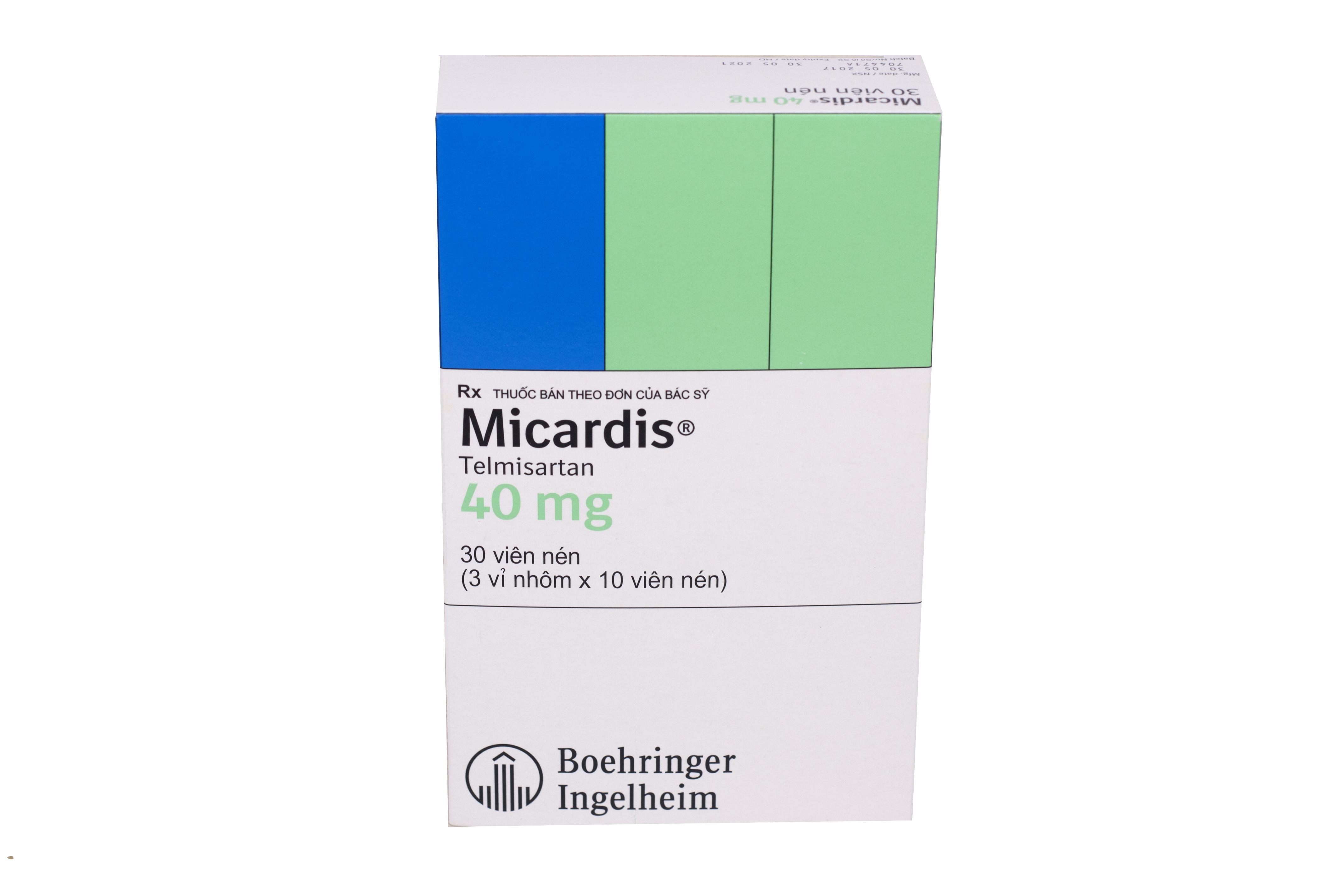 Micardis 40mg (Telmisartan) Boehringer (H/30V)