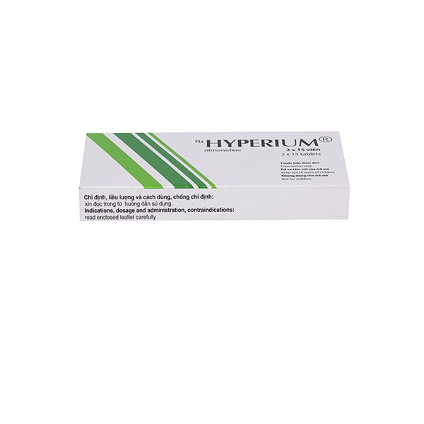 Hyperium 1mg (Rilmenidine) Servier (H/30v)