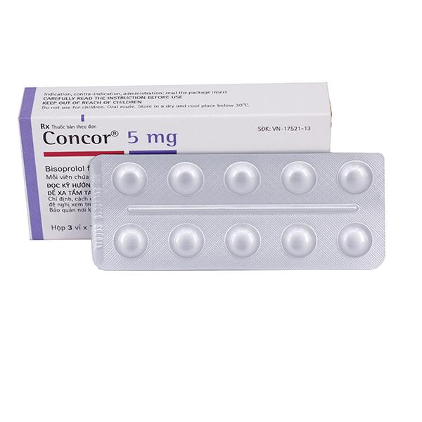 Concor 5mg (Bisoprolol) Merck (H/30v)