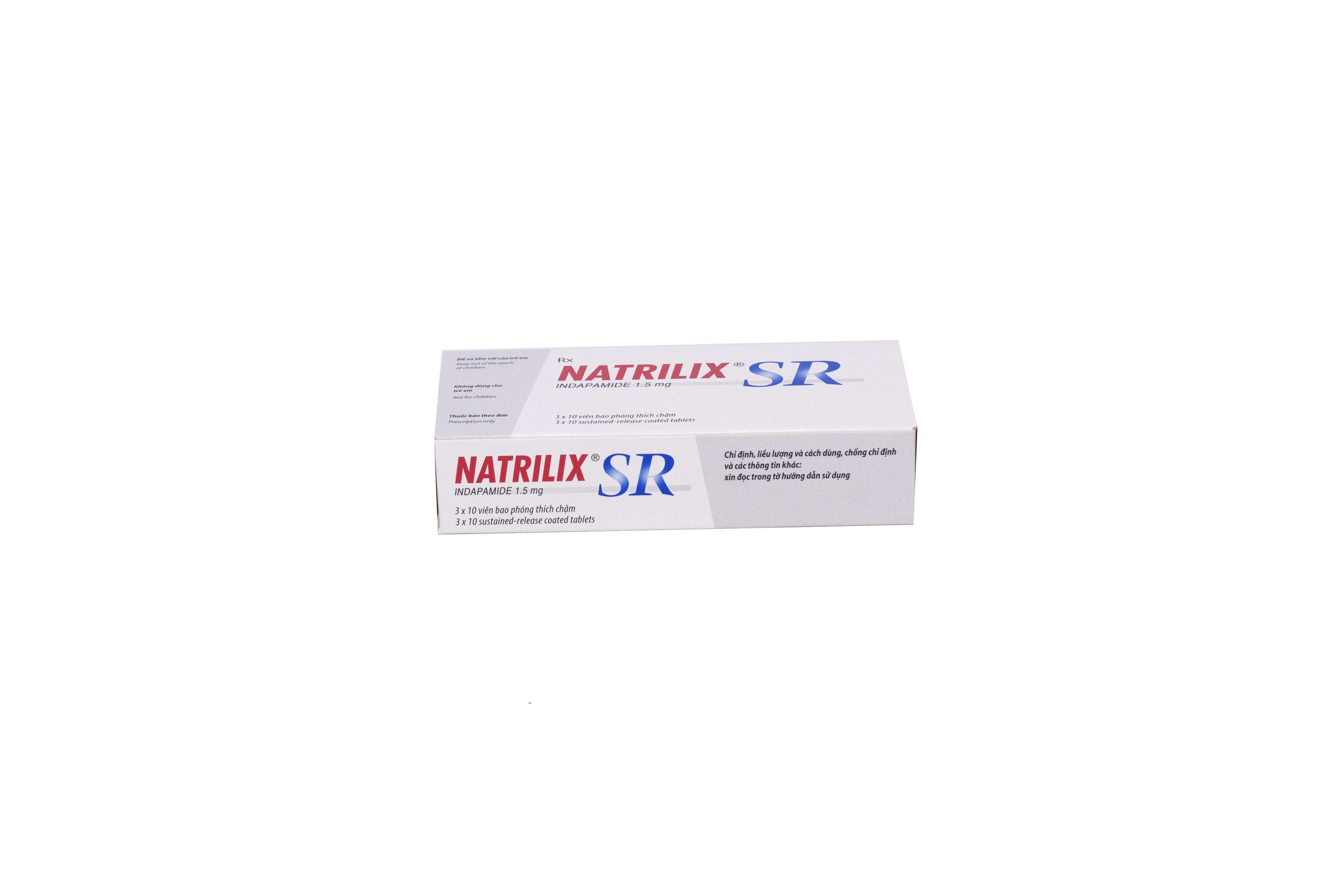 Natrilix SR 1.5mg (Indapamide) Industrie (H/30v)