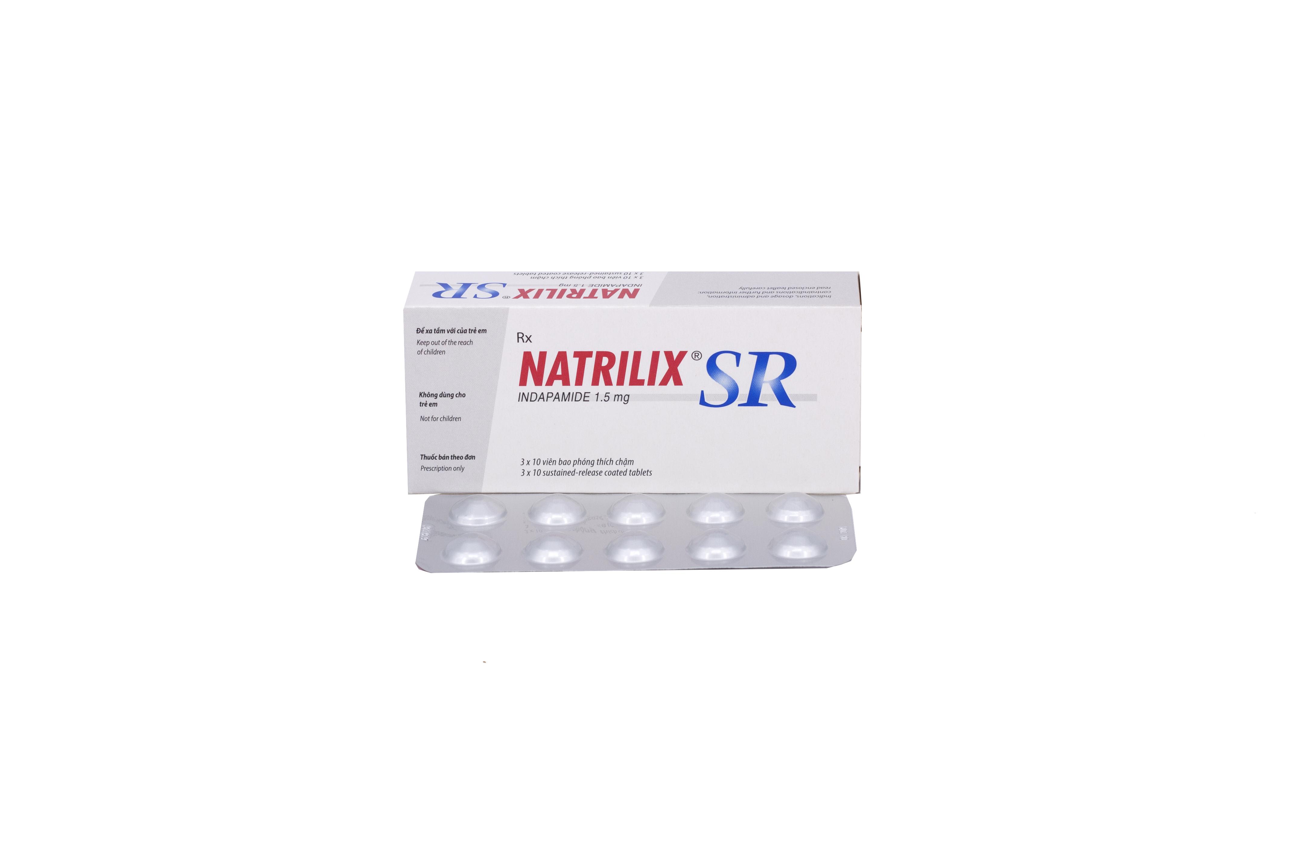 Natrilix SR 1.5mg (Indapamide) Industrie (H/30v)