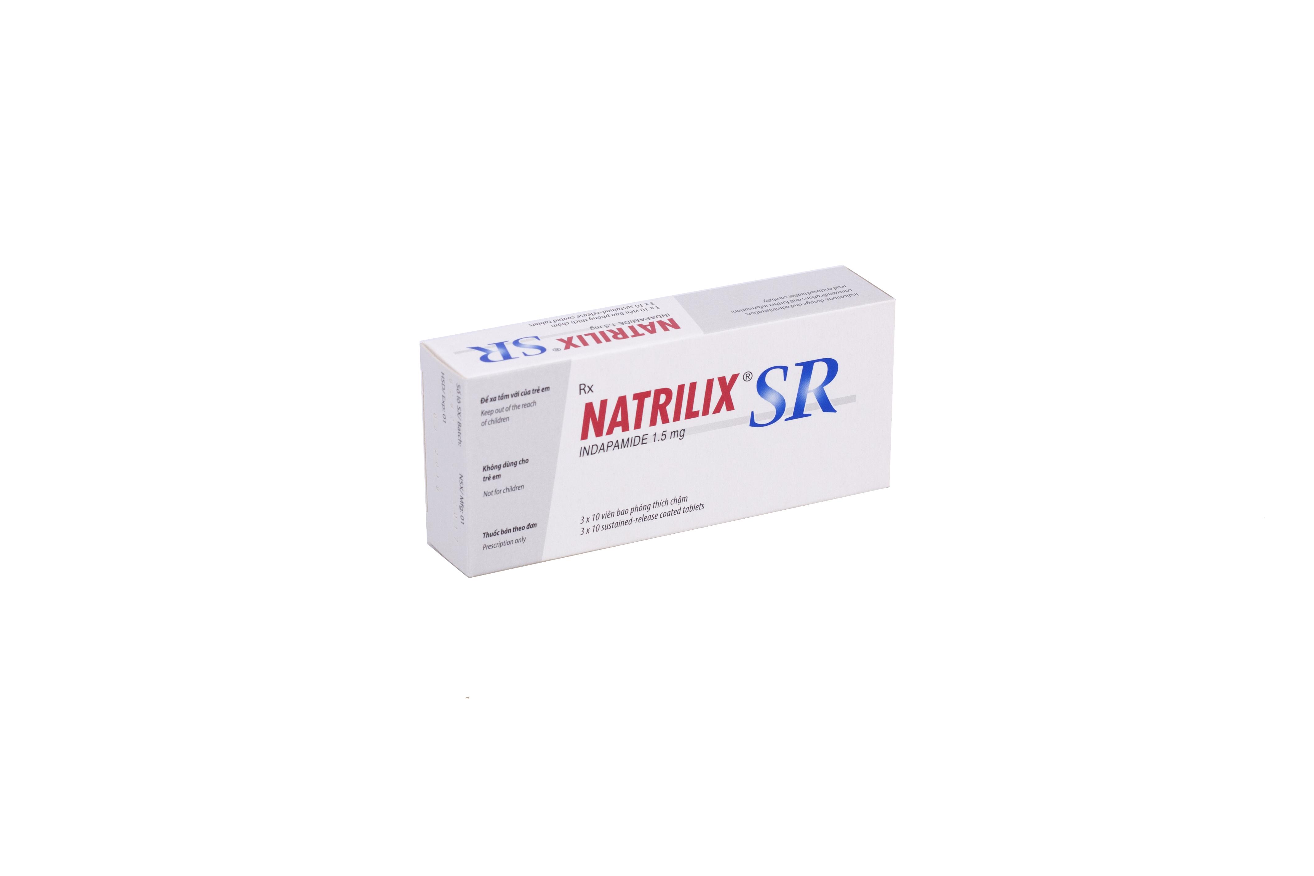 Natrilix SR 1.5mg (Indapamide) Industrie (H/30v)