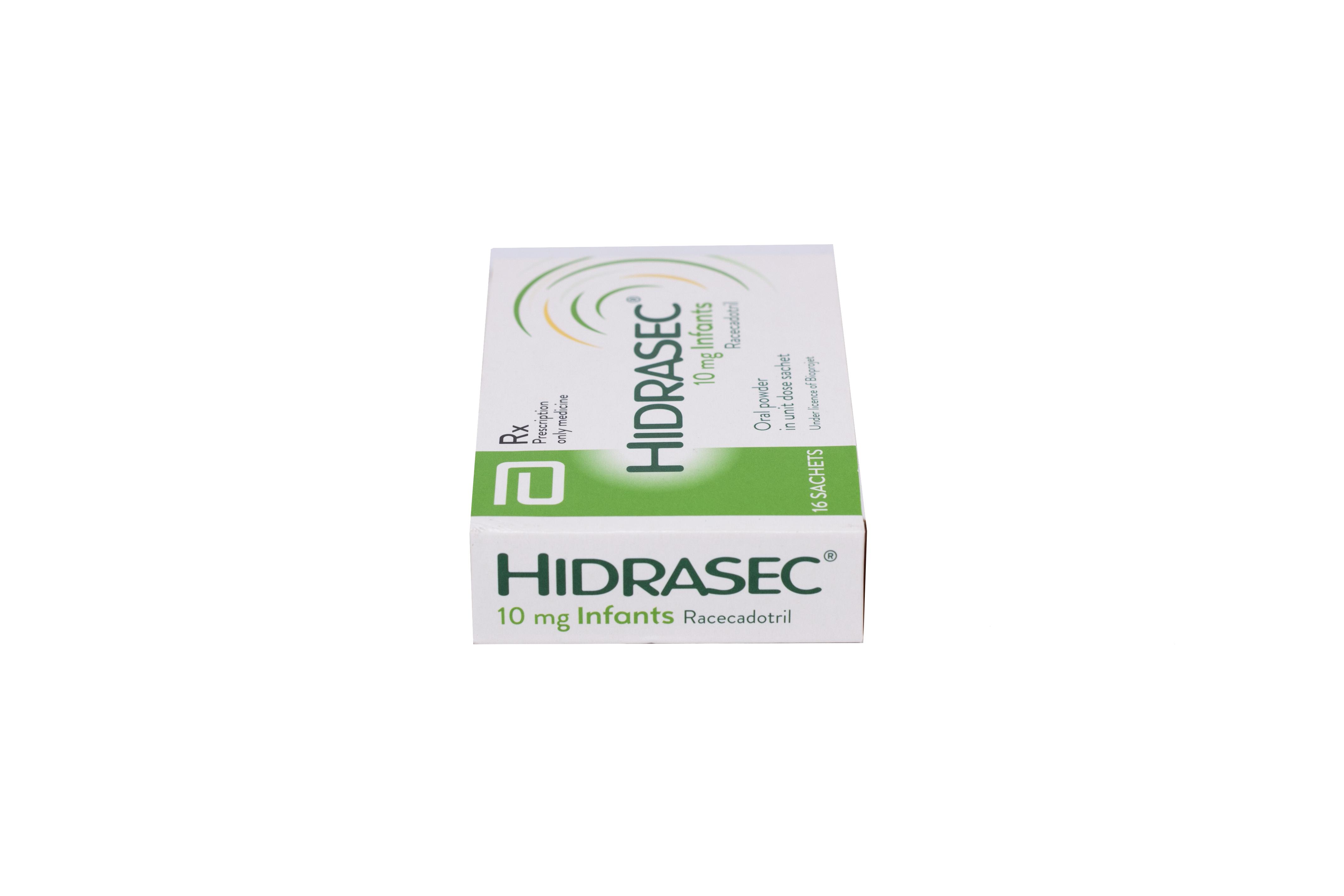 Hidrasec 10mg (Racecadotril) Abbott (H/16g) 