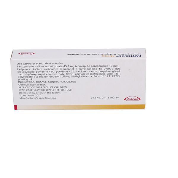 Pantoloc 40mg Takeda (H/7v)