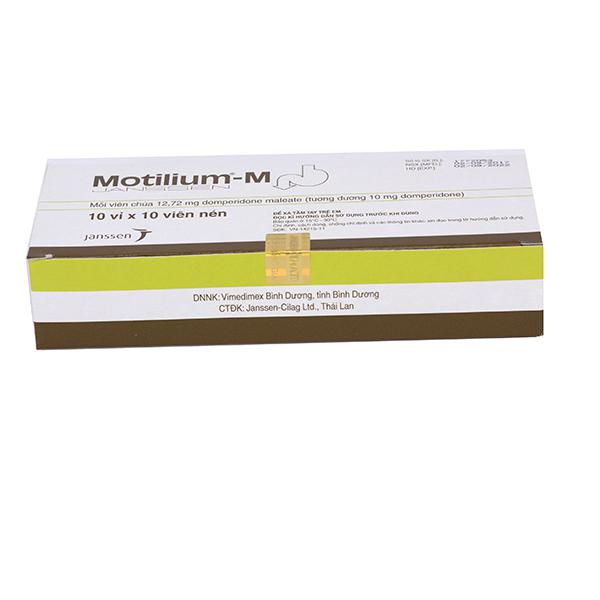 Motilium M (Domperidon) 10mg Janssen (H/100v)