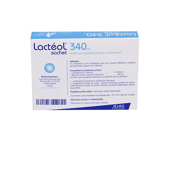 Lacteol 340mg (Lactobacillus) Axcan pharm (h/10 gói)