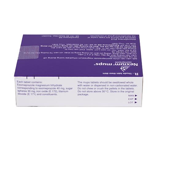 Nexium Mups 40mg (Esomeprazole) AstraZeneca (H/14v)