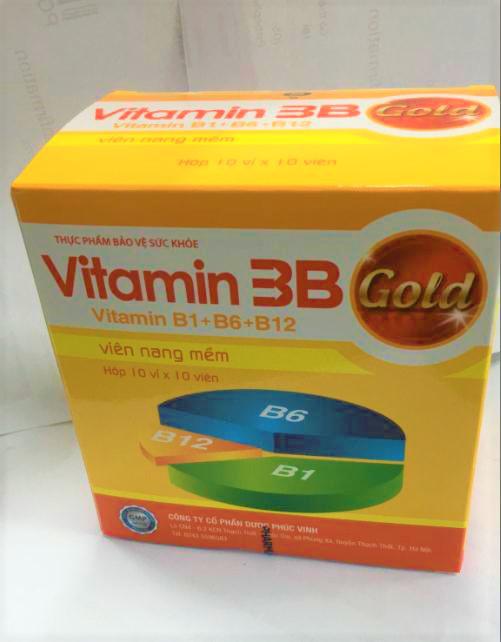 Vitamin 3B Gold Phúc Vinh (H/100v)