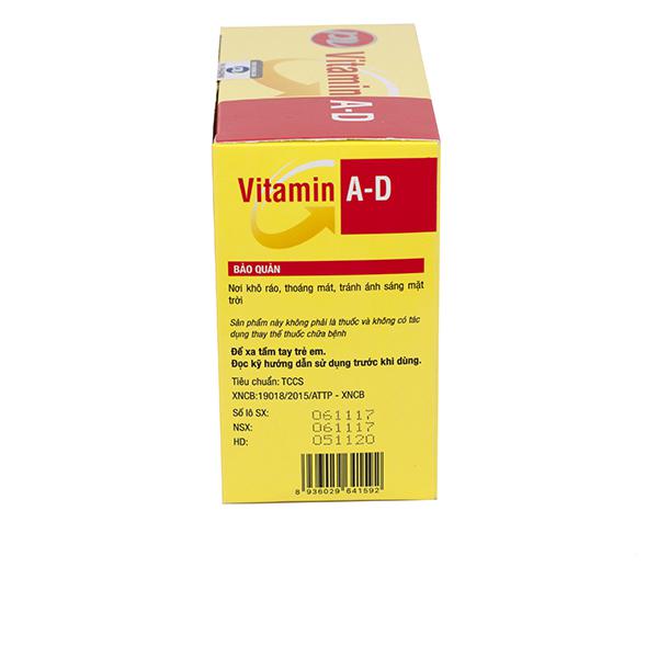 Vitamin A D Phúc Vinh (H/100v)