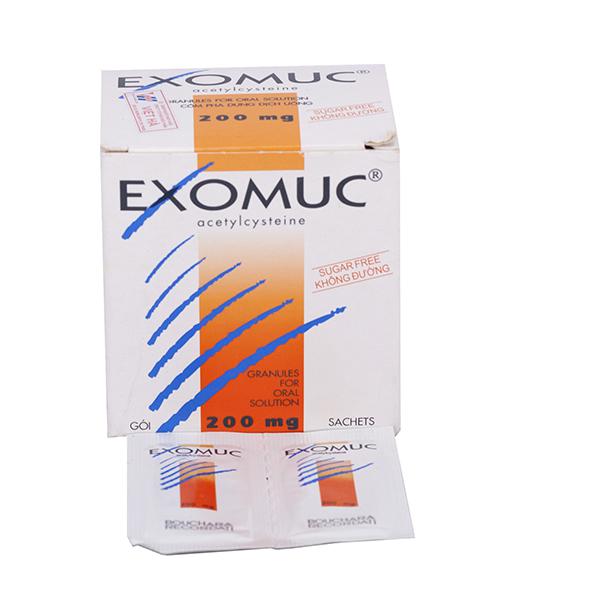 Exomuc 200 (Acetylcysteine) Bouchara Recordati (H/30g)