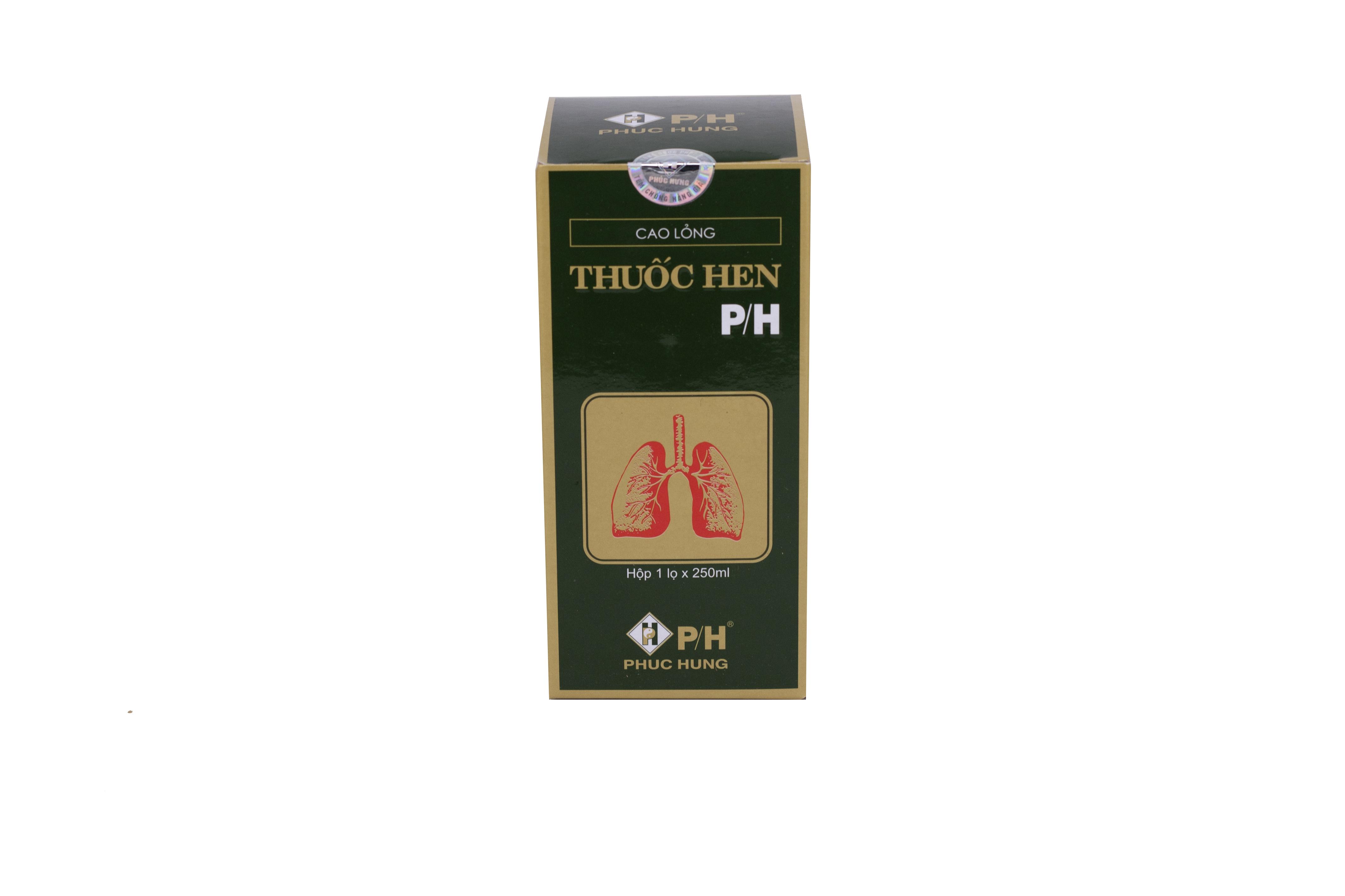 Cao Lỏng Thuốc Hen P/H Phúc Hưng (C/250ml)