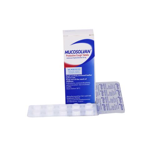 Mucosolvan (Ambroxol) 30mg Delpharm (H/20v)