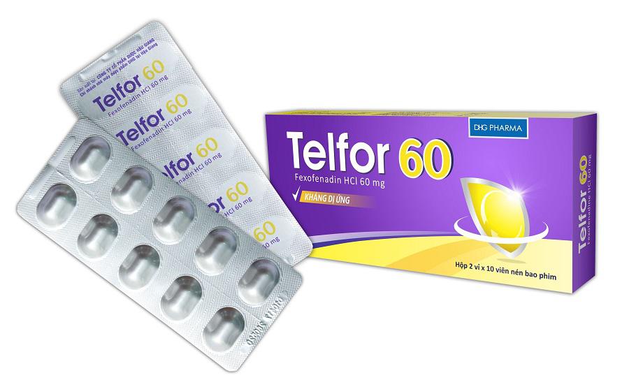 Telfor 60mg (Fexofenadine) DHG Pharma (H/20v)