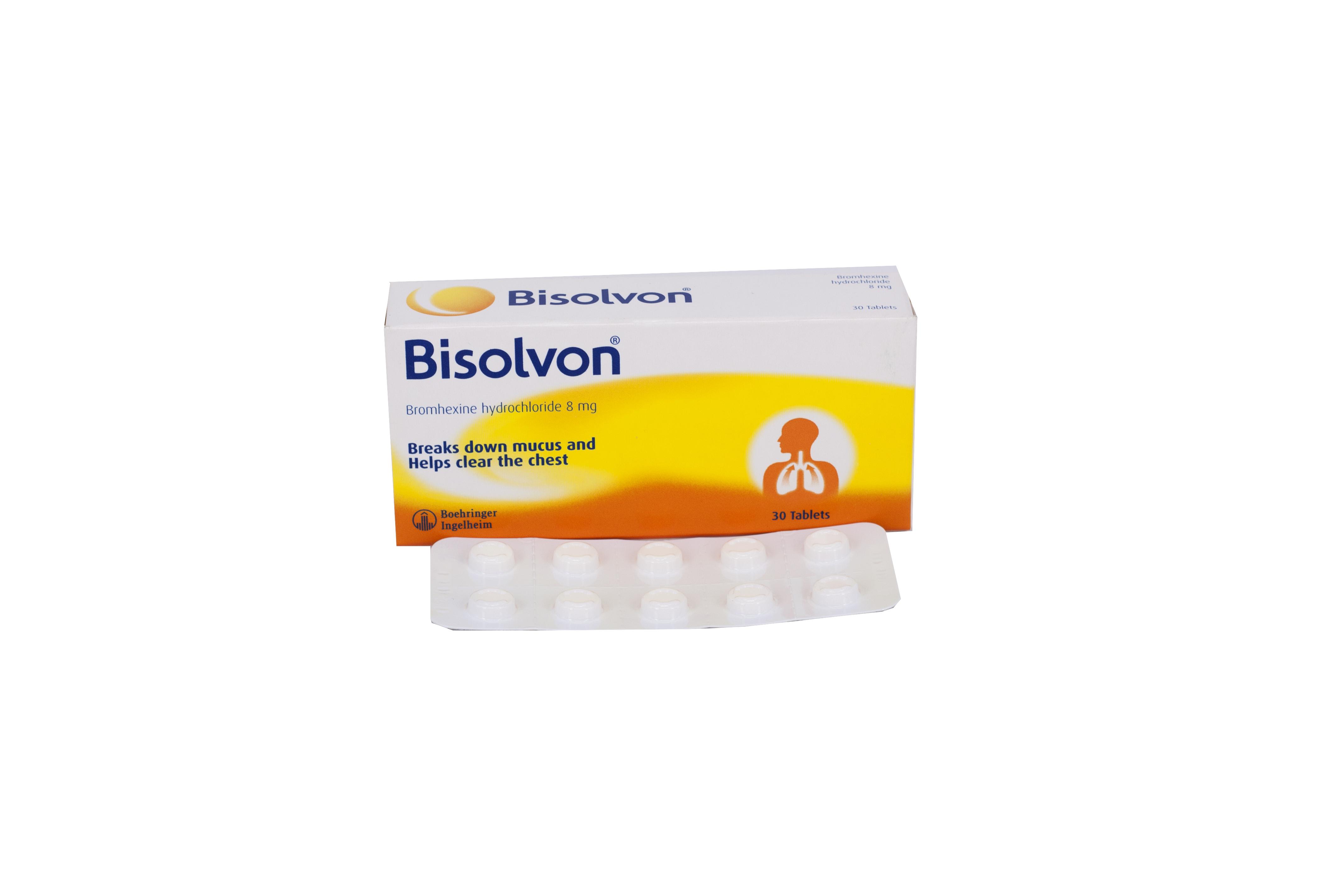 Bisolvon Viên (Bromhexin) 8mg Boehringer Ingelheim (H/30v)