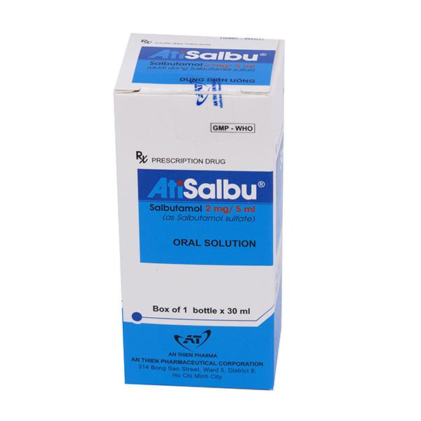 Atisalbu (Salbutamol) 2mg An Thiên (C/30ml)