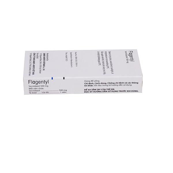 Flagentyl (Secnidazol) 500mg Sanofi (H/4v)