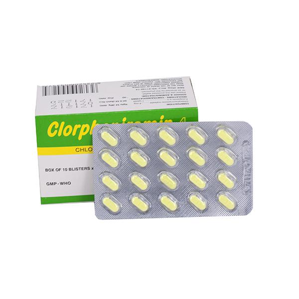 Clorpheniramin 4mg DHG Pharma (H/200v)