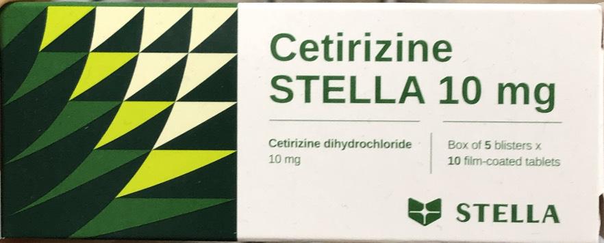 Cetirizine 10mg Stella (H/50v)