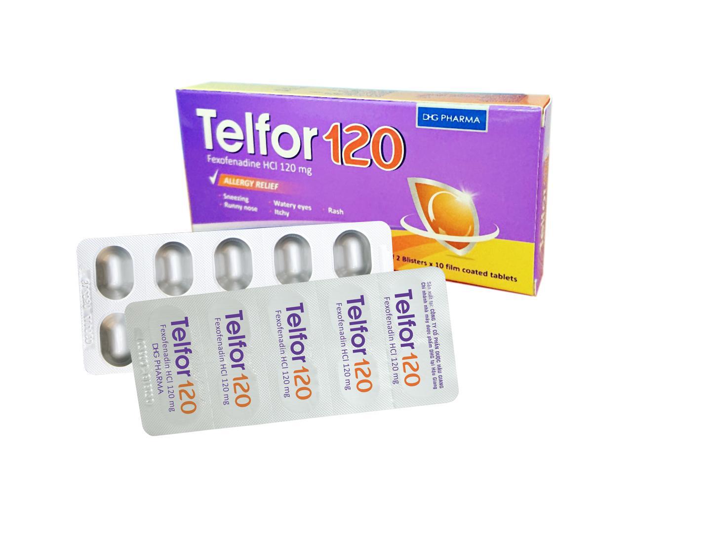Telfor 120 (Fexofenadin) DHG Pharma (H/20v)