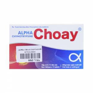 Alpha Choay (Alphachymotrypsin) Sanofi (H/30v)