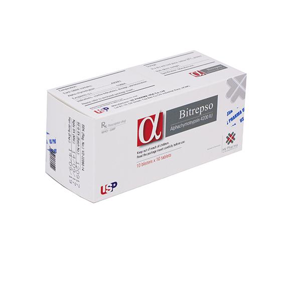 Bitrepso (Alphachymotrypsin) 4200 US Pharma (H/100v)