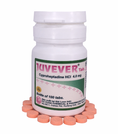 Juvever (Cyproheptadine HCl) 4.0mg Fu Yuan (C/100v)
