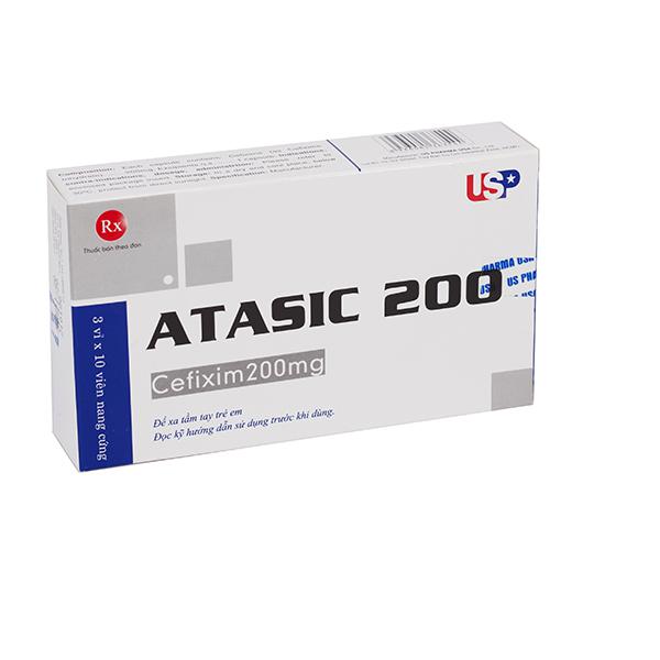 Atasic (Cefixim) 200mg US Pharma (H/30v)