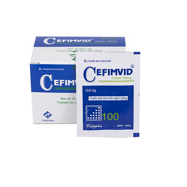 Cefimvid 100 (Cefixim) Vidipha (H/10g)