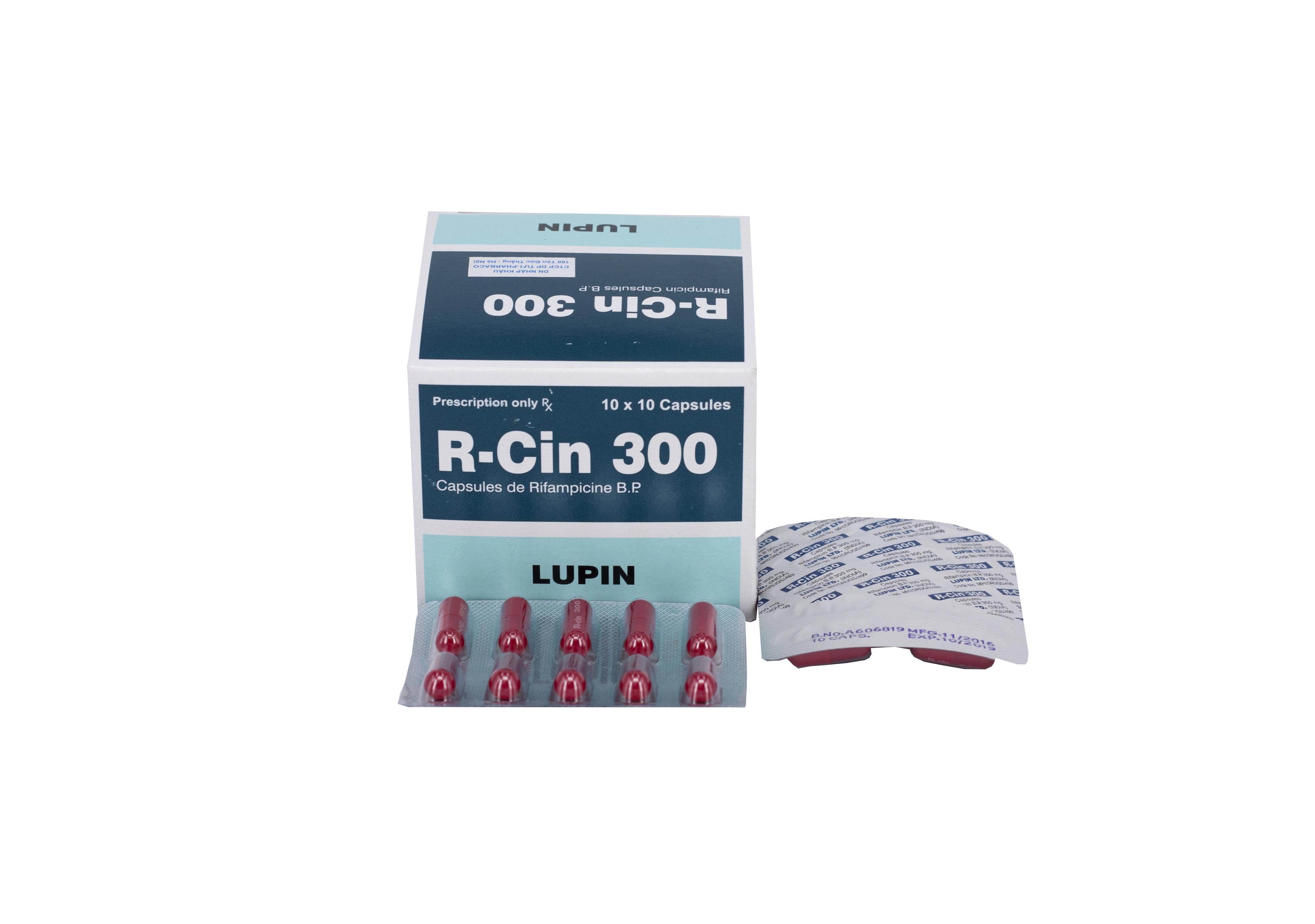 R-Cin 300 (Rifampicin) Lupi (H/100v)