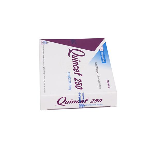 Quincef 250 (Cefuroxim) Mekophar (H/10v)