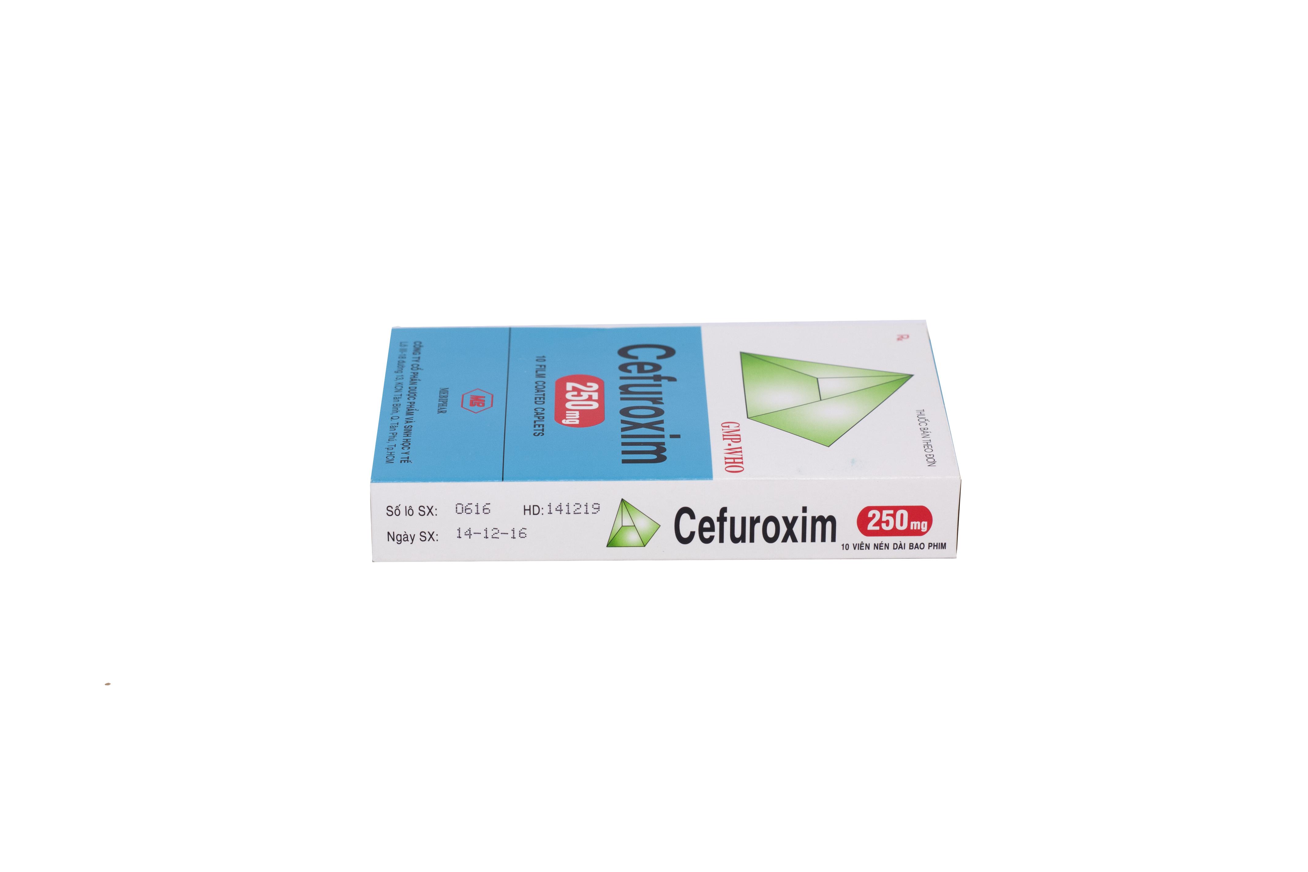 Cefuroxim 250mg Mebiphar (H/10v)