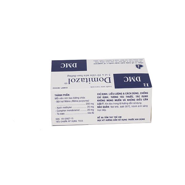 Domitazol (Hạt Malva, Xylometazolin, Bromo campho) Domesco (H/50v)