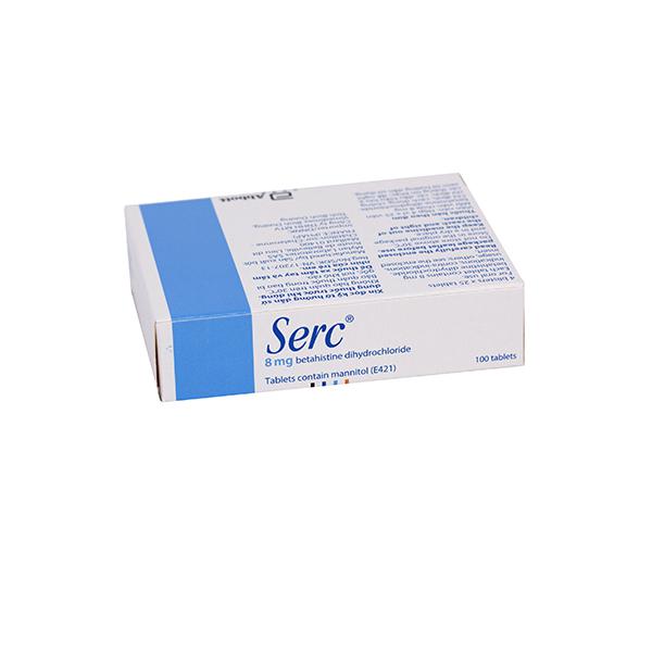 Serc 8mg (Betahistine) Abbott (H/100v)