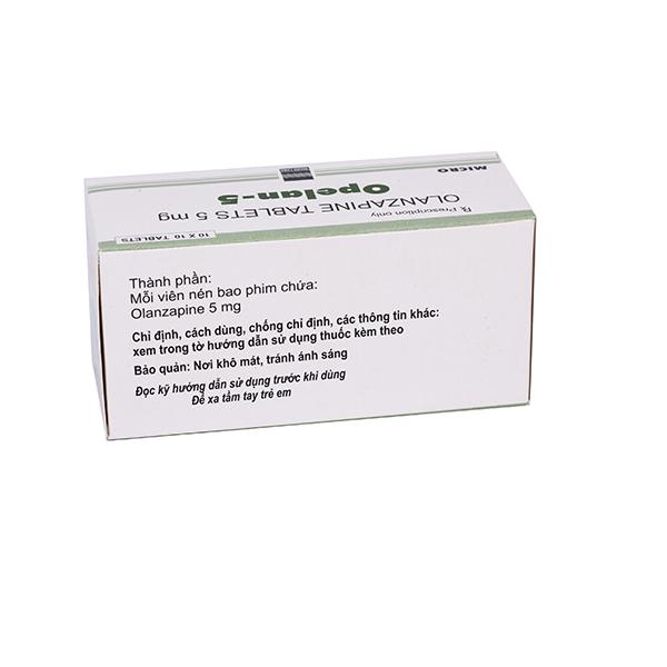 Opelan-5 (Olanzapine) Micro Labs (H/100v)