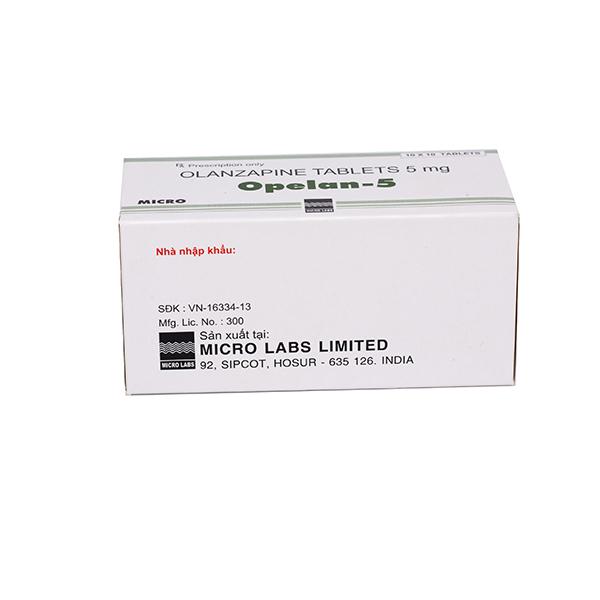 Opelan-5 (Olanzapine) Micro Labs (H/100v)