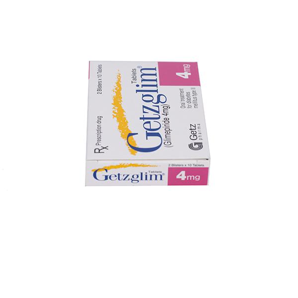 Getzglim 4mg (Glimepirid) Getz (H/20v)