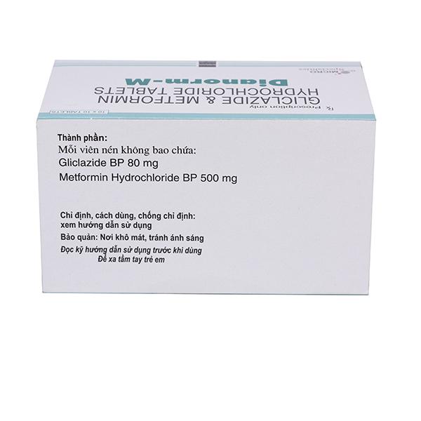 Dianorm-M (Gliclazide, Metformin) Micro Labs (H/100v)