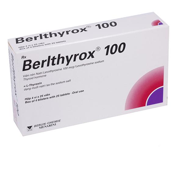 Berlthyrox 100 (Levothyroxin) Menarini (H/100v)